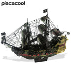 Piececool-rompecabezas de Metal 3D de la venganza de la Reina Ana, Kits de construcción de modelos