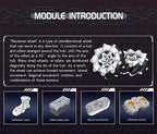 Mould King- Control remoto, dinámico Omniterrain Guardian System Model Set 21075