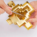 Piececool-Juego de Herramientas de flexión para rompecabezas de Metal 3D, herramientas para ensamblar, 6 unidades