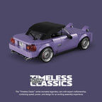 370 unidades - MOC técnico MIYATA: bloques de construcción de coches de carreras de velocidad PB8817