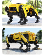 MOULD KING-Robot técnico motorizado de juguete modelo de perro grande de Boston Dynamics, AlphaDog, bloques de construcción 15066/15075