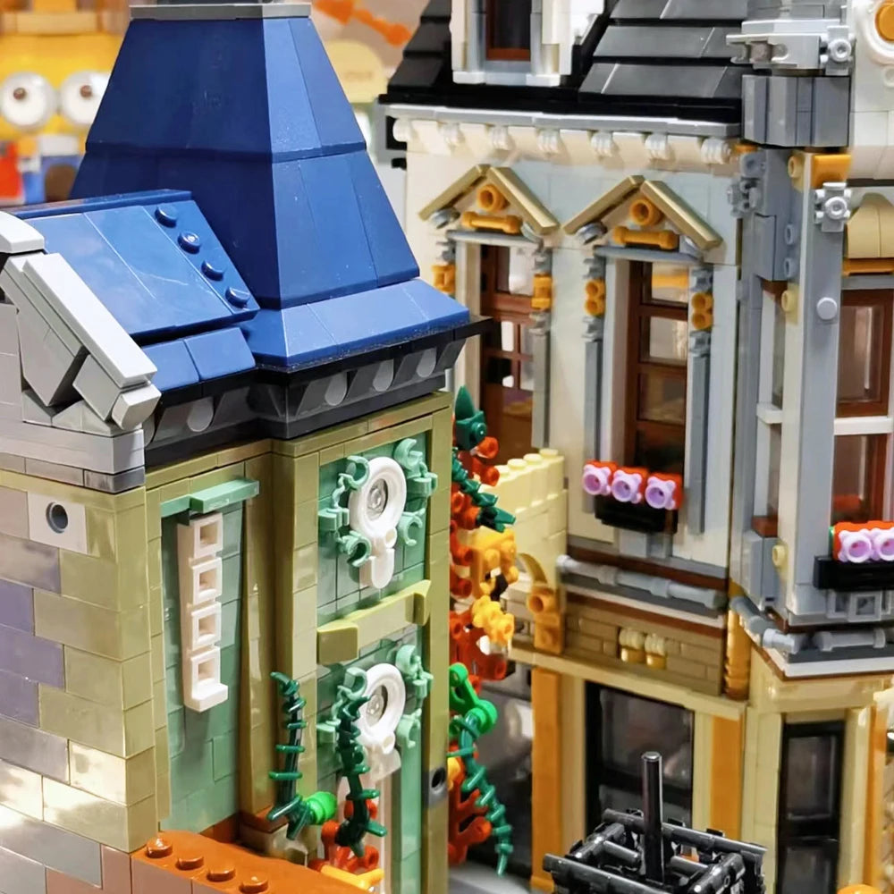 89112 Jiestar Creative Expert Moc Toys Store Afol Square City Street View
