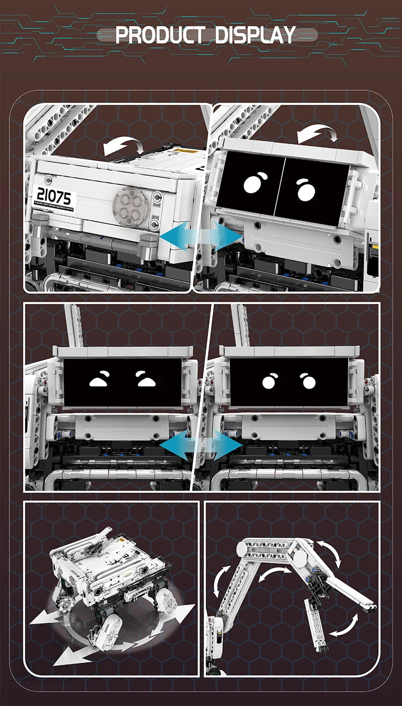 Mould King- Control remoto, dinámico Omniterrain Guardian System Model Set 21075