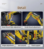 Mould King 17036 camión de bloques de construcción técnico juego de Bulldozer motorizado montaje ingeniería