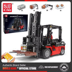 Mould King-bloques de construcción técnicos ladrillos de MOC-3681, vehículos de ingeniería de ciudad, carretilla elevadora RC