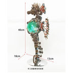 Rompecabezas 3d, Kit de modelo de Metal de caballito de mar mecánico, juguetes de caballito de mar Steampunk, Kits de montaje DIY