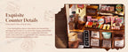 Robotime Rolife Henry's Chocolate DIY Kit de casa en miniatura Kit de construcción de modelo de casa de muñecas de madera con regalos artesanales LED para adultos