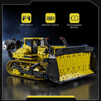 Mould King 17049 coche de juguete técnico la aplicación RC PR766 Bulldozer montaje de bloques de construcción camión ladrillo