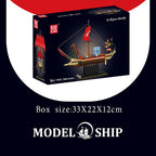 Mould King 10156  buque de guerra romano