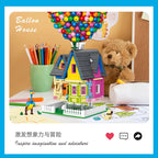 JIESTAR JJ9047 modelo de casa de globos adornos de escritorio Modular City Street View