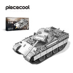 Piececool-rompecabezas de Metal 3D 1:48 Panther D, modelo de tanque