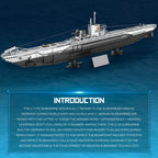 Bloques de Construcción de Submarino Alemán