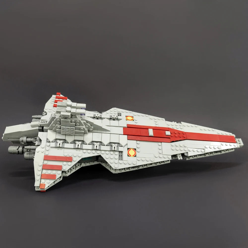 JIESTAR 67106 - Nave Espacial de Juguete, Bloques de Construcción Técnicos, Modelo de Nave de Ataque Venator de Alta Tecnología