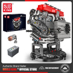 Mould King 10235 juguetes técnicos de motor de coche motorizado MMC L4