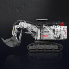 Mould King 17067, coches de juguete técnicos, excavadora RC 6060, bloques de construcción, camión de ingeniería
