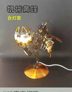 Wasp Mchanical Spider Octopus-rompecabezas 3D, Kit de modelo de Metal con herramientas de montaje