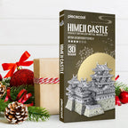Piececool-rompecabezas de Metal 3D, Kits de modelos de ensamblaje de Castillo Himeji-jo