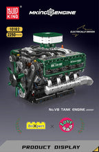 Mould King 10182: motor V8 para automóviles