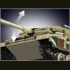 MOLD KING 20020 Alemania Leopard 2 tanque de batalla principal bloques de construcción técnicos
