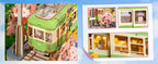 Robotime-rompecabezas 3D Sakura Journey, modelo DIY, juguete de construcción con luz LED, Kits de artesanía de madera, Hobby de Tram para niños, regalo de rompecabezas
