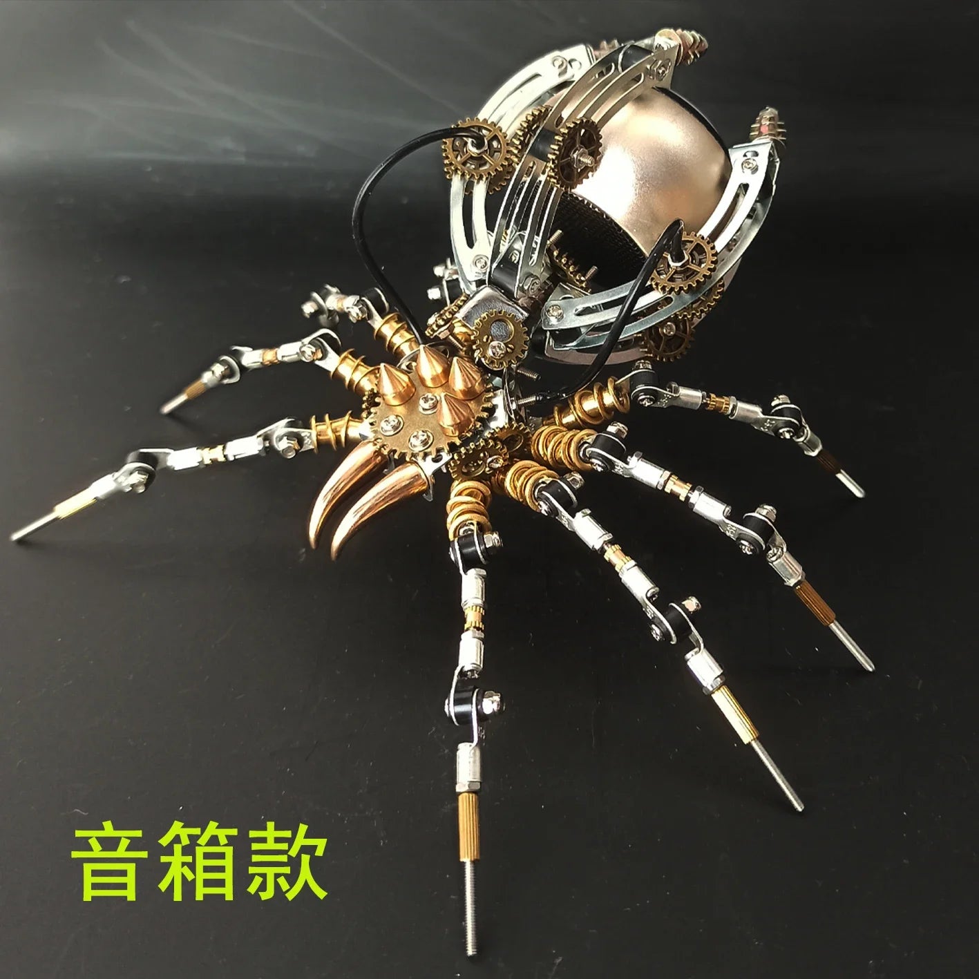 Wasp Mchanical Spider Octopus-rompecabezas 3D, Kit de modelo de Metal con herramientas de montaje