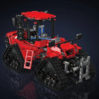 Mould King-bloques de construcción de coche técnico MOC-35270 de bloques de construcción, Tractor neumático sobre orugas, montaje de modelo de camión