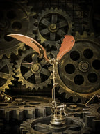 Rompecabezas 3D de ala de dragón, Kit de Metal, Kits de construcción de modelos Diy, montaje DIY, rompecabezas mecánicos Steampunk