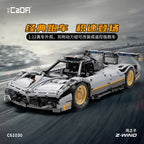 Cada C61030W 969 Uds 1:12 hijo del viento bloques de construcción de automóviles supercoche de carreras