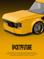 583 Uds.  bloques de construcción de Regreso al futuro PB8826, vehículo de carreras