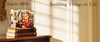 Robotime Rolife Catherine's Living Room DIY Kit de casa en miniatura Kit de construcción de modelo de casa de muñecas de madera con LED y muebles DG175
