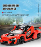 Mould King 10007, bloques de construcción de automóviles técnicos