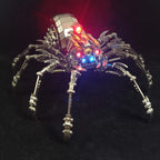 Microworld rompecabezas de Metal 3D Animal Spider King Plus versión modelo rompecabezas DIY Kits de montaje