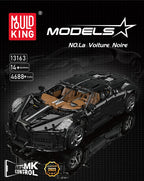Mould King-bloques de construcción de coche técnico para niños, juguete de modelo de coche de carreras deportivo con Control remoto