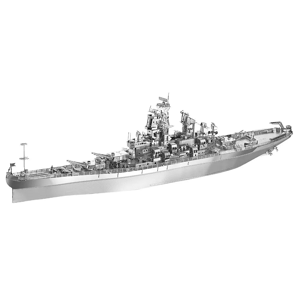 Piececool-rompecabezas de Metal 3D, acorazado de Missouri