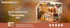 Robotime Rolife Becka's Baking House Rompecabezas 3D DIY Kit de casa de muñecas en miniatura Regalo increíble para niños DG161