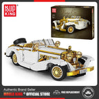 Mould King 10003, bloques de construcción de automóviles técnicos, conjunto de modelos de coches Vintage K500, juguetes de coche antiguo