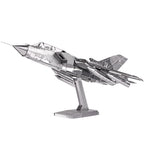 Piececool-rompecabezas de Metal 3D para adultos, chorros de combate Tornado, juguete artesanal, rompecabezas, Kits de modelos