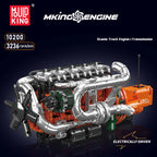 Mould King 10200, juguetes técnicos para motor de coche
