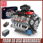 Mould King 10171 bloques de construcción de automóviles técnicos motorizados LSX454 V8 motor ladrillo juguetes montaje piezas de modelo de coche niños regalo de Navidad