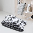 Piececool-Kits de modelos de Metal 3D 1:48 Panzer IV Tanks D Puzzle