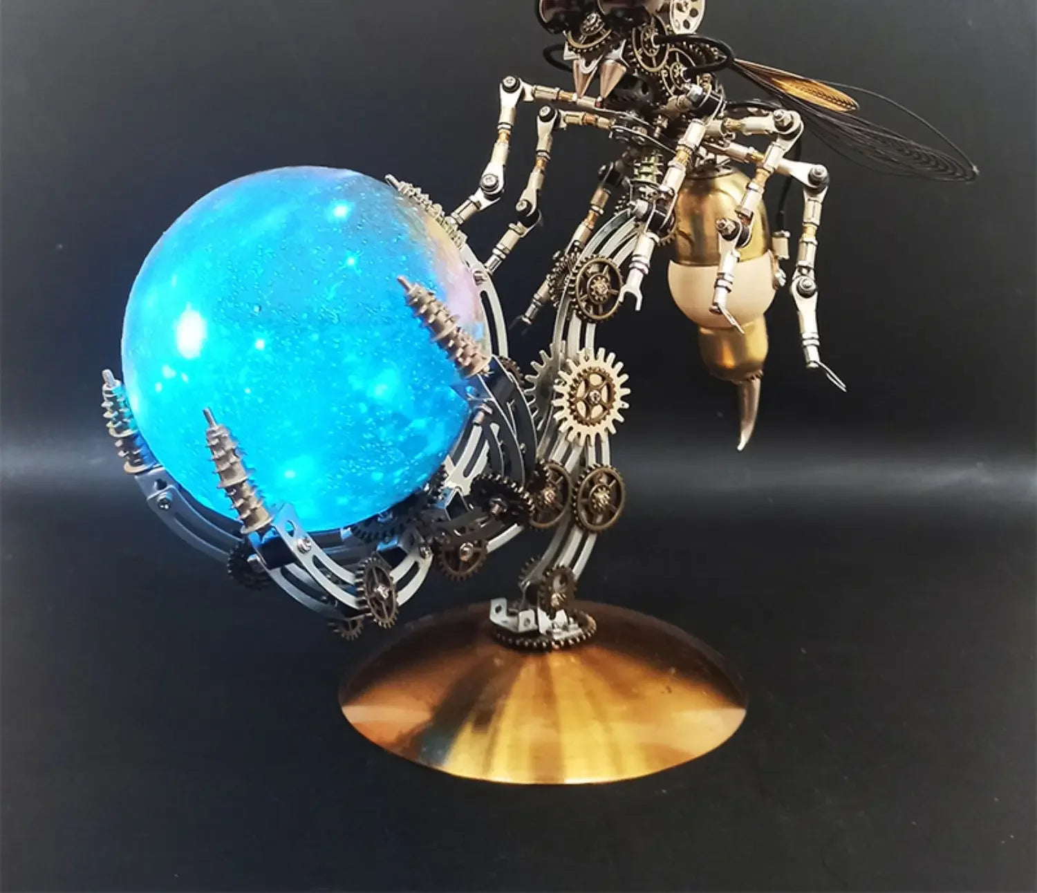 Wasp Mchanical Spider Octopus-rompecabezas 3D, Kit de modelo de Metal con herramientas de montaje