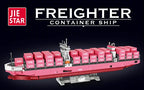 JIESTAR JJ9217 Bloques de Construcción de Modelo de Buque Portacontenedores