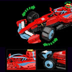 Mould King 13209 juguetes de coches técnicos el coche de carreras FE SF-24