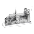 Piececool-rompecabezas de Metal 3D, conjunto de modelos de construcción, Kit de montaje DIY para rompecabezas, arquitectura famosa