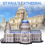 Piececool-Kits de modelos de Metal 3D, rompecabezas 3D de Metal de la catedral de San Pablo, Kit de manualidades para decoración del hogar, los mejores regalos