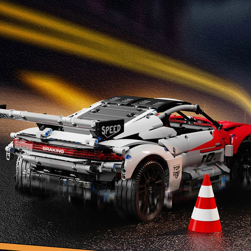 2459 Uds. Bloques de construcción de supercoche de coche deportivo