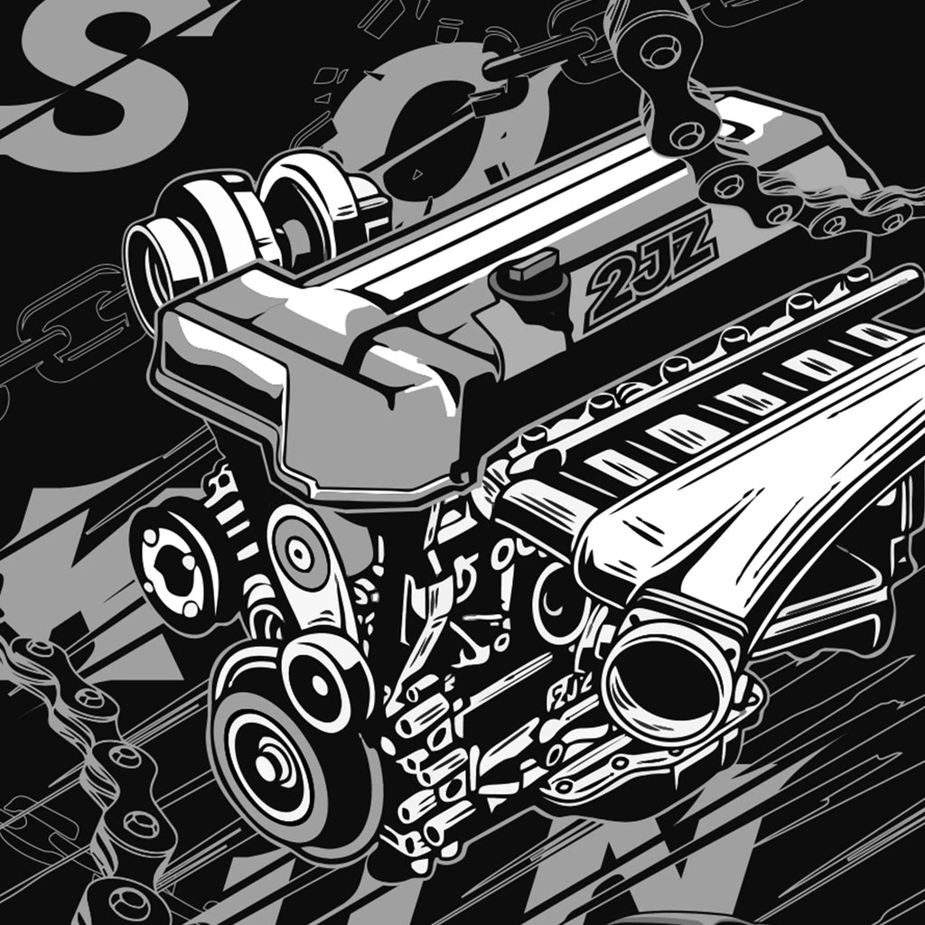 2JZ-GTE bloques de construcción de motor PB8814 técnico SOKUN 2JZ-GTE motor JDM