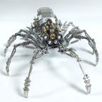 Microworld rompecabezas de Metal 3D Animal Spider King Plus versión modelo rompecabezas DIY Kits de montaje
