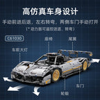 Cada C61030W 969 Uds 1:12 hijo del viento bloques de construcción de automóviles supercoche de carreras
