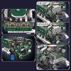 Mould King 10182: motor V8 para automóviles